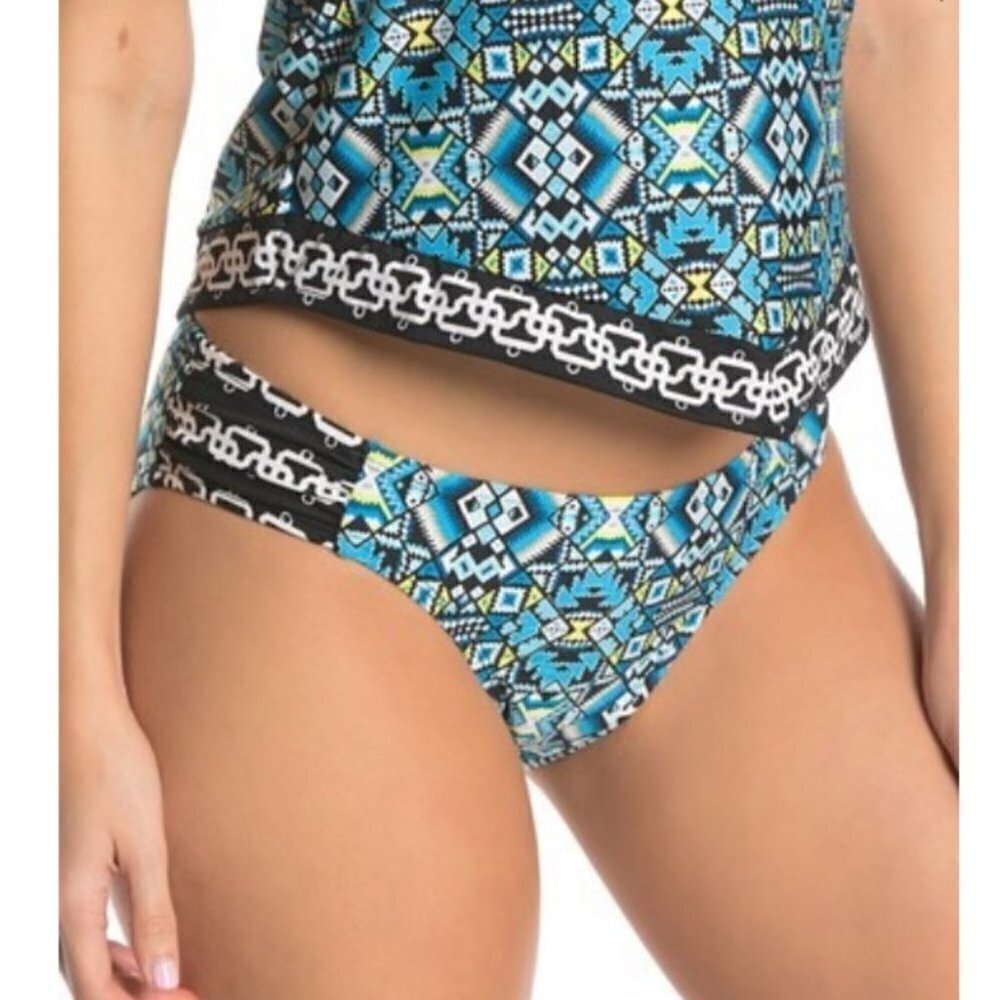 NWOT Laundry Pattered Hipster Bikini Bottom